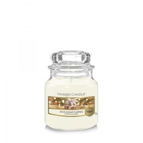ŚWIECA ZAPACHOWA YANKEE CANDLE MAŁA SPUN SUGAR FLURRIES