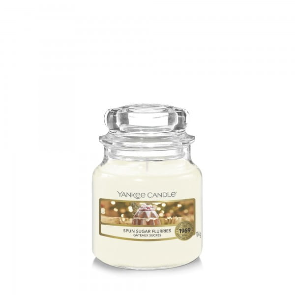 ŚWIECA ZAPACHOWA YANKEE CANDLE MAŁA SPUN SUGAR FLURRIES