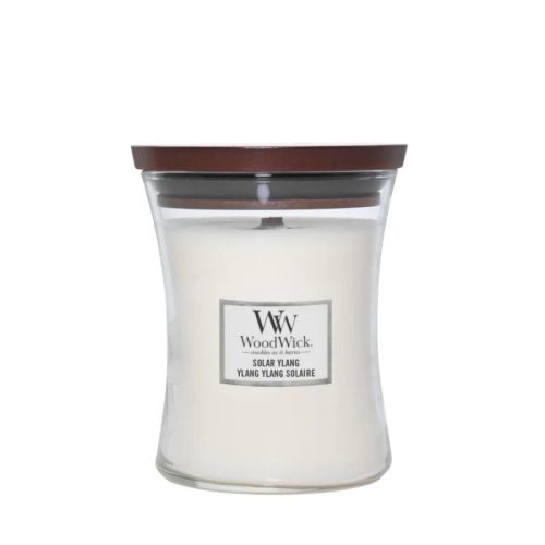 ŚWIECA ZAPACHOWA WOODWICK ŚREDNIA SOLAR YLANG
