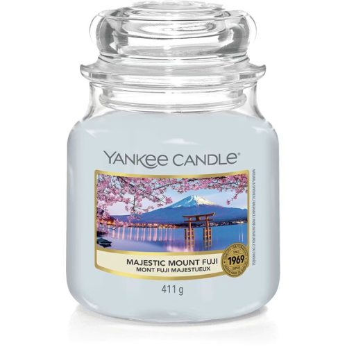 ŚWIECA ZAPACHOWA YANKEE CANDLE ŚREDNIA MAJESTIC MOUNT FUJI