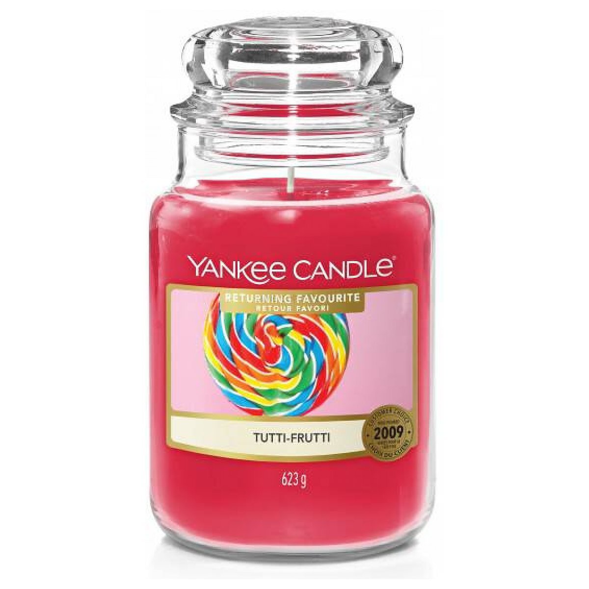 ŚWIECA ZAPACHOWA YANKEE CANDLE DUŻA TUTTI FRUTTI